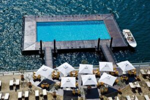 infinity pool Grand Hotel Tremezzo Como Italia