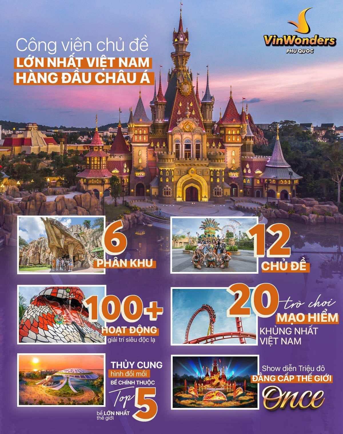 Dự Án VinWonders Phú Quốc Kiên Giang: Trải Nghiệm Giải Trí Đỉnh Cao Tại Thiên Đường Du Lịch Việt Nam Các Tiện ích Nổi bật và Dịch vụ tại Dự án VinWonders