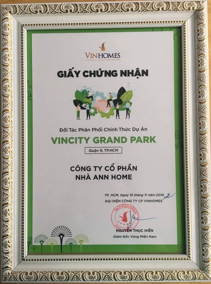 đại lý vinhomes