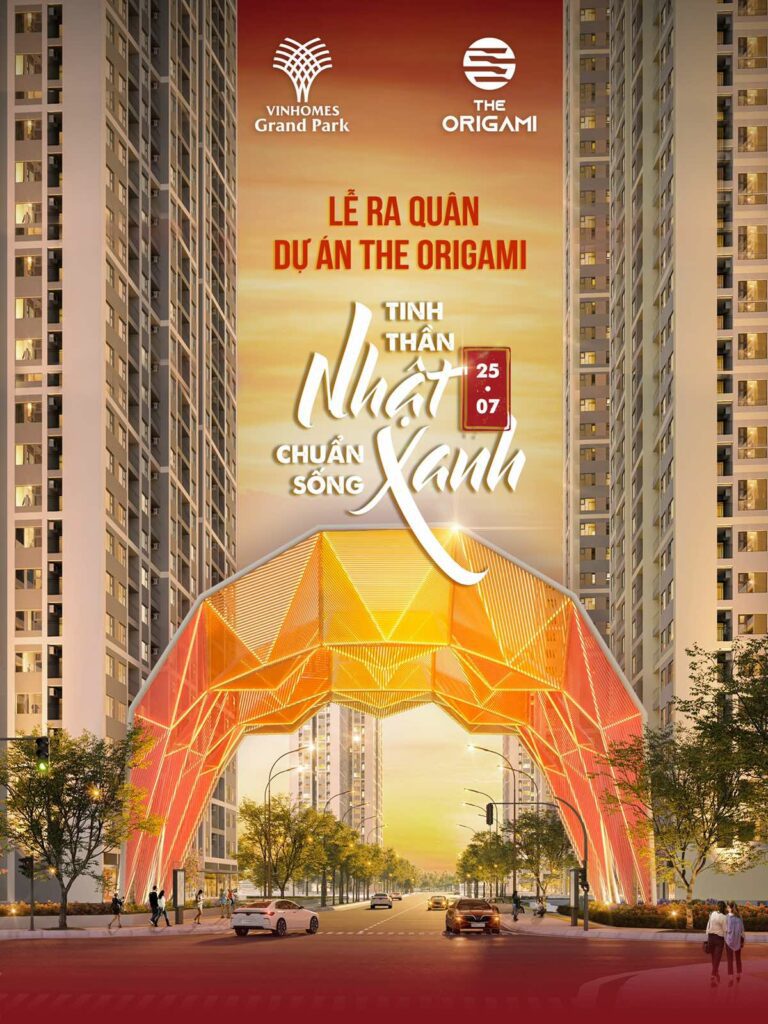 Lễ ra quân mở bán The Origami Vinhomes Grand Park (Vinhomes Quận 9)