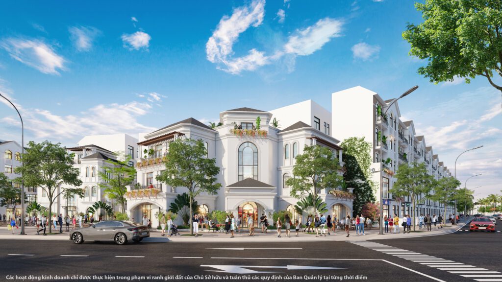 Những căn Shophouse 2 mặt tiền