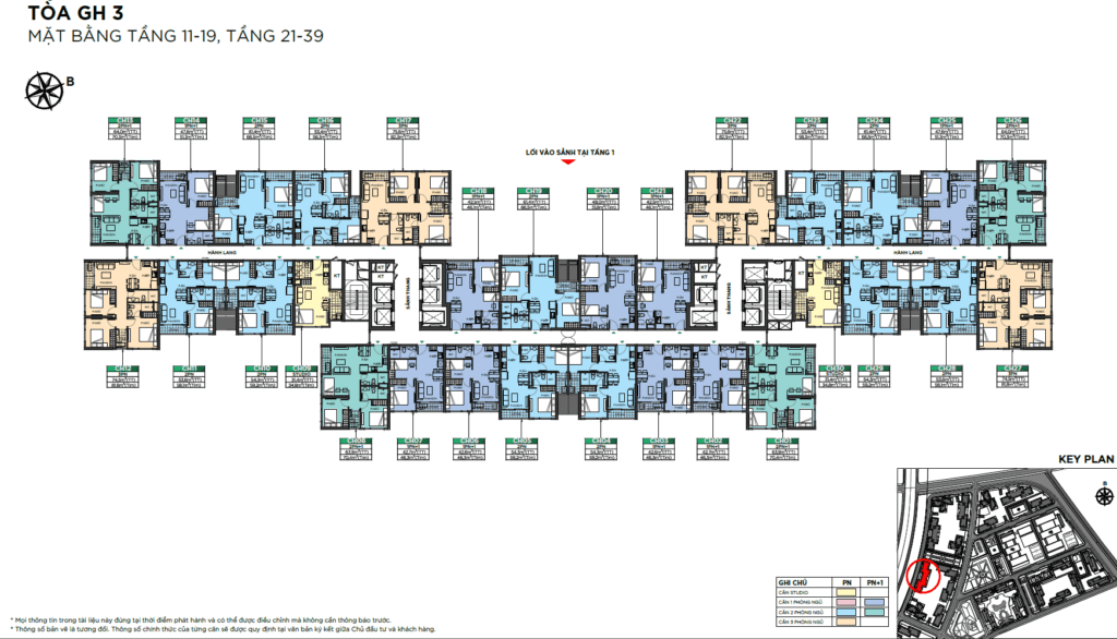 Layout GH-3 Glory Heights Vinhomes Grand Park