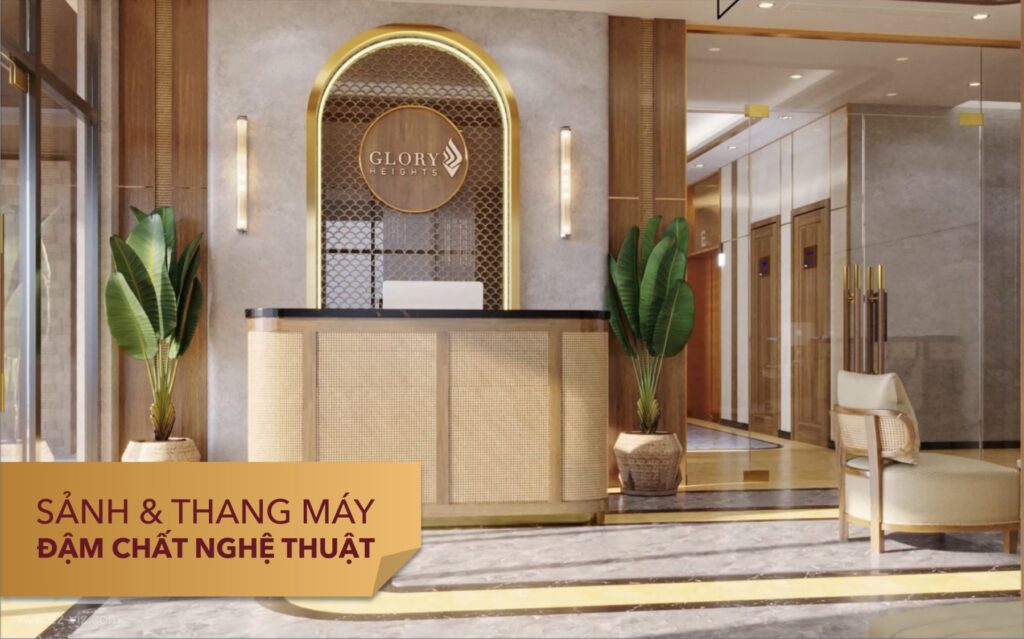 Sảnh lễ tân phong cách Resort