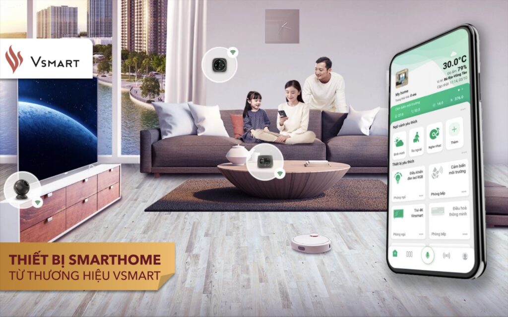 Thiết bị Smarthome ở căn hộ Glory Heights