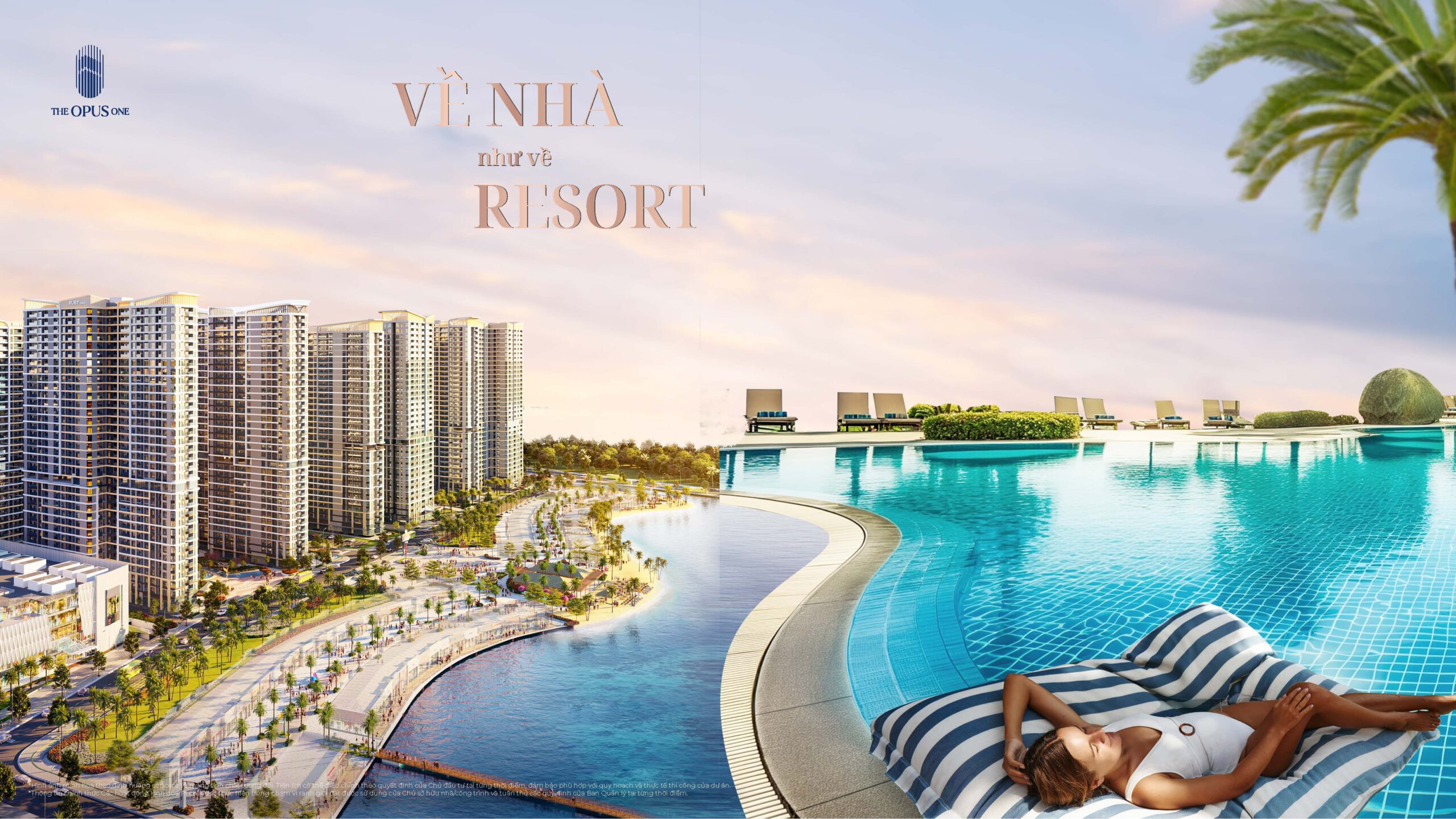 The Opus One Sống chuẩn resort