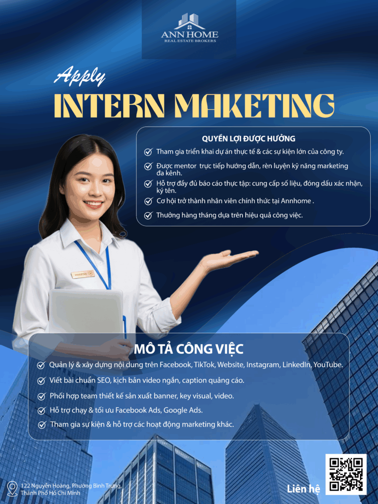 Tuyển dụng Intern Marketing