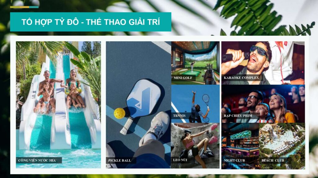 Thể thao giải trí (Hồ Tràm)