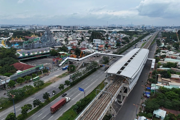 Đề xuất tuyến metro Tân Sơn Nhất - Long Thành
