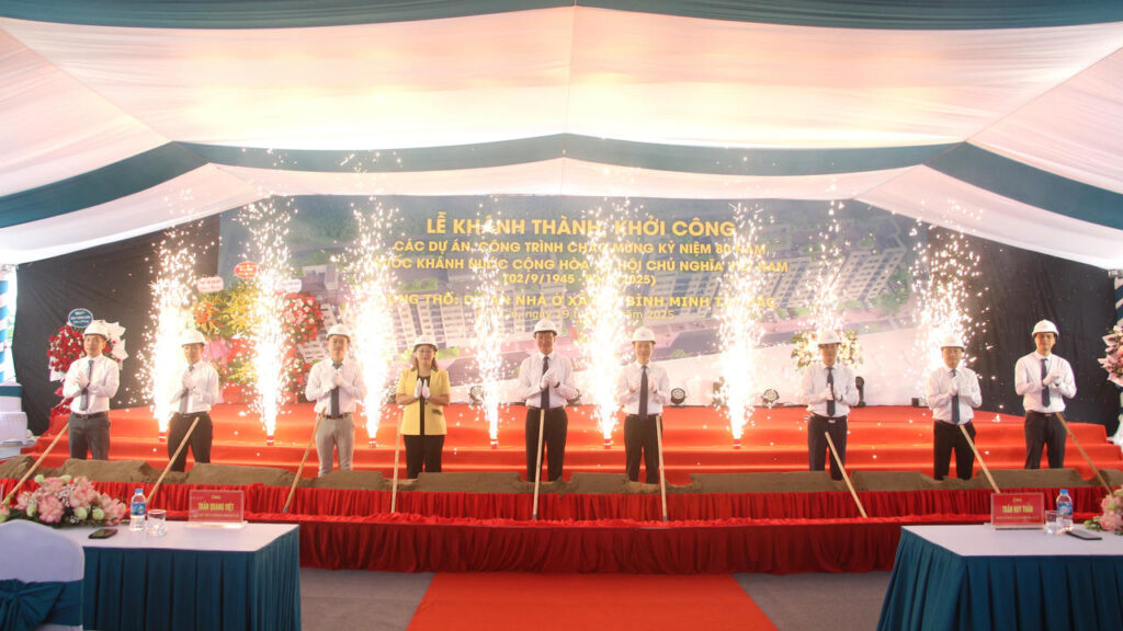 Lễ khởi công các dự án nhà ở xã hội