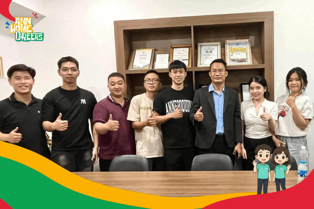 Hình kỉ niệm training dự án Maia Hồ Tràm 