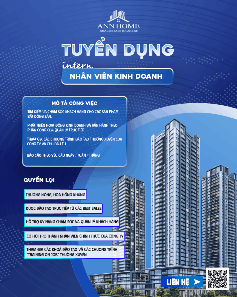 Tuyển dụng vị trí intern sales