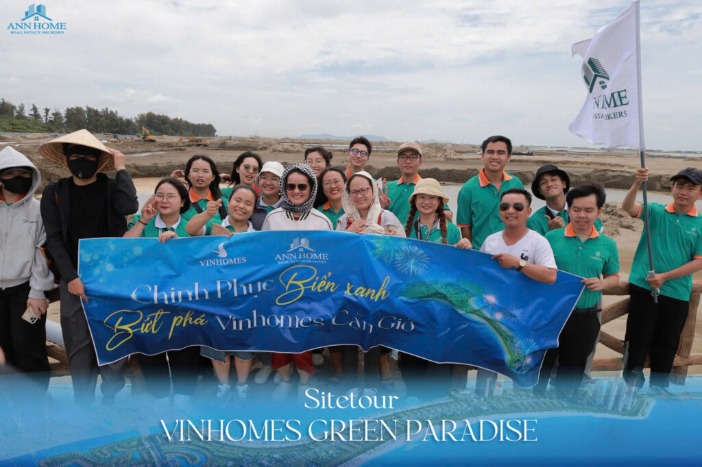 Tham quan công trường Vinhomes Green Paradise