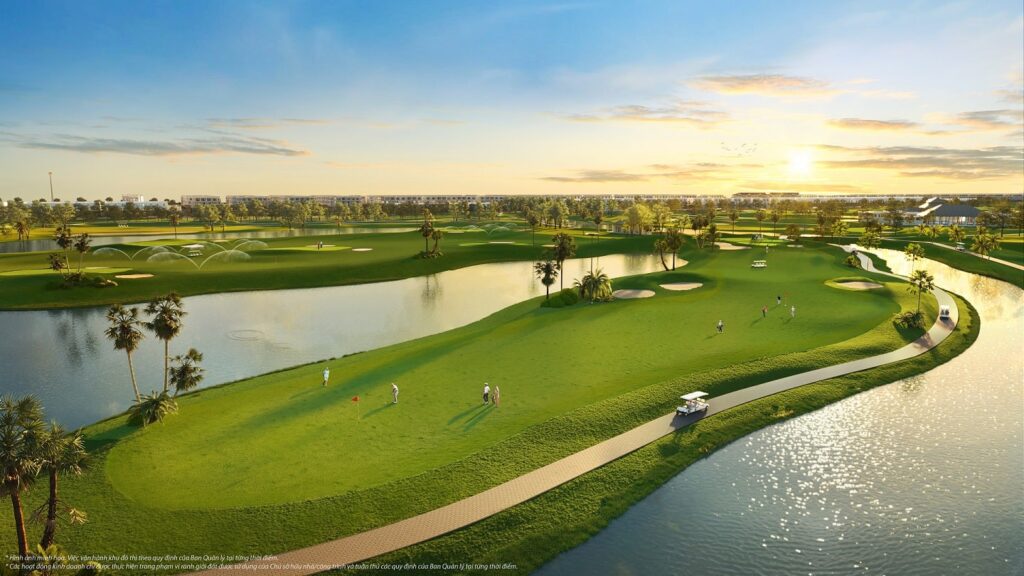 sân golf vinhomes green paradise
