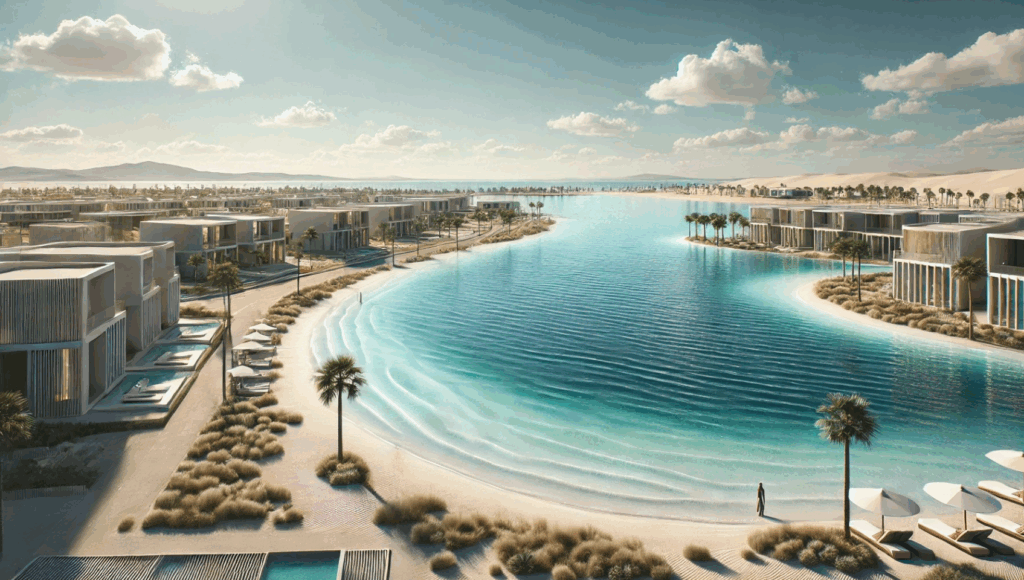 Biển hồ nhân tạo nước mặn 4 mùa Paradise Lagoon lớn nhất thế tại Vinhomes Green Paradise