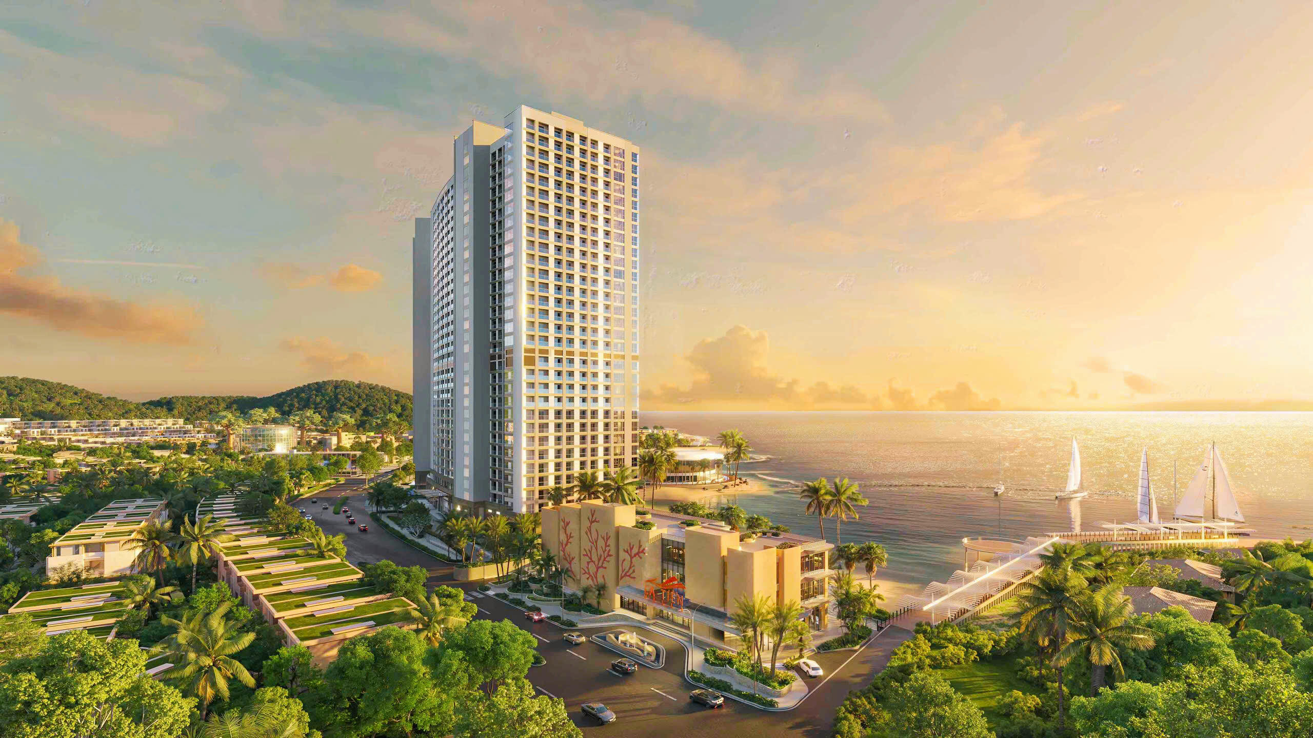 Hoàng hôn tại La Tiên Villa