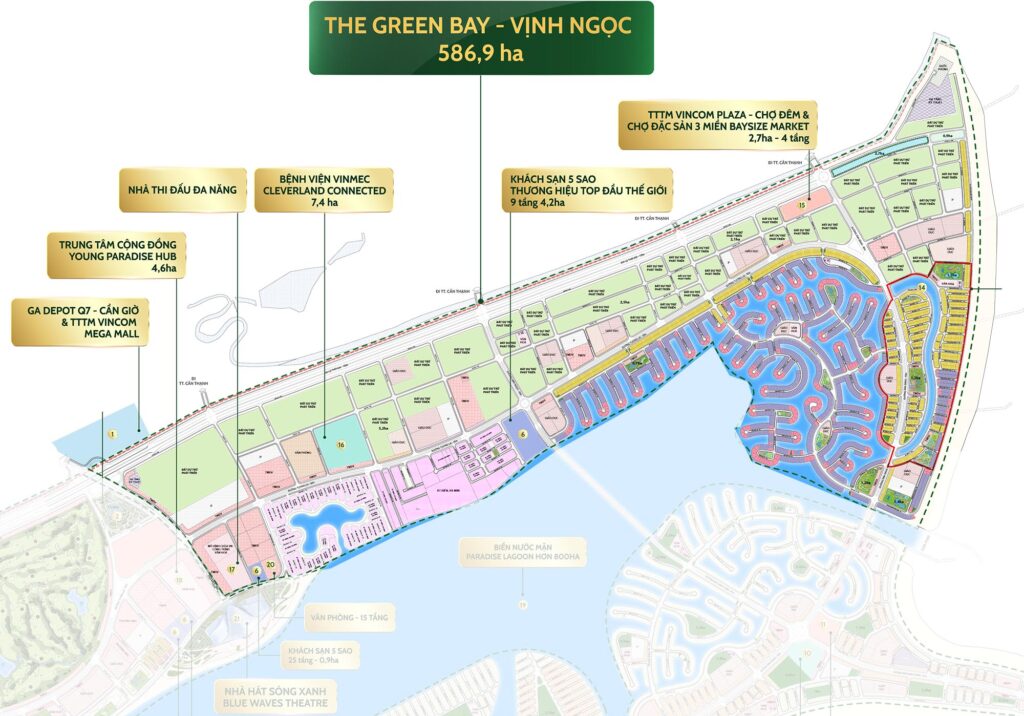 The Green Bay - Hệ Thống Tiện Ích Đẳng Cấp