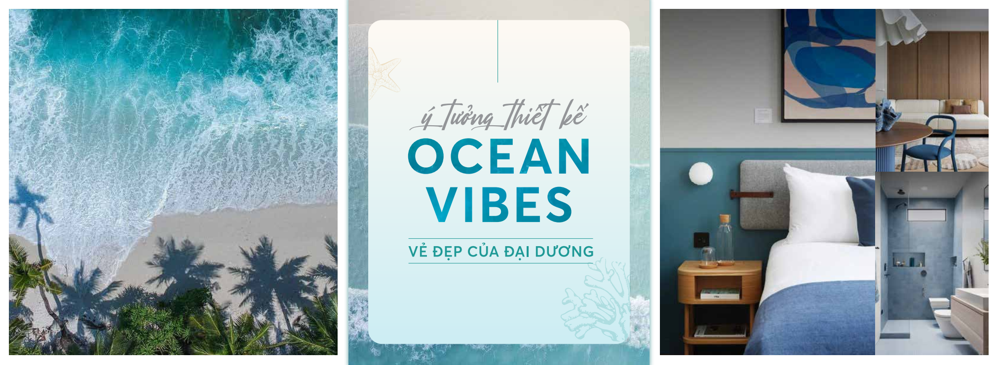 Maia Happy Tower không gian phòng ý tưởng thiết kế Ocean Vibes