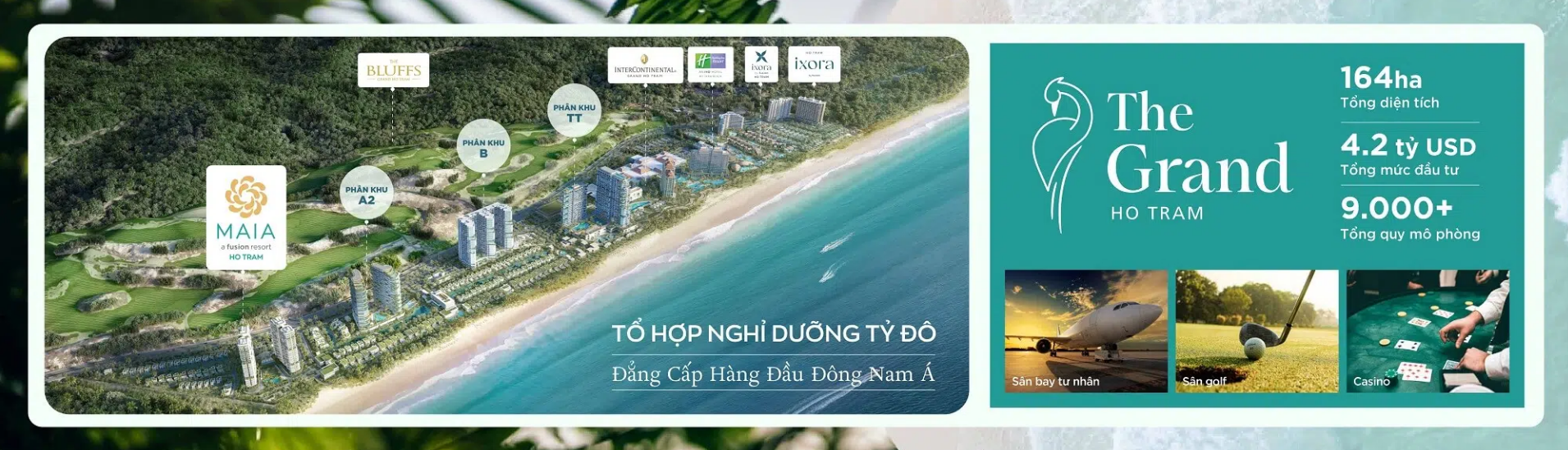 Tổng quan vị trí Maia Resort Hồ Tràm