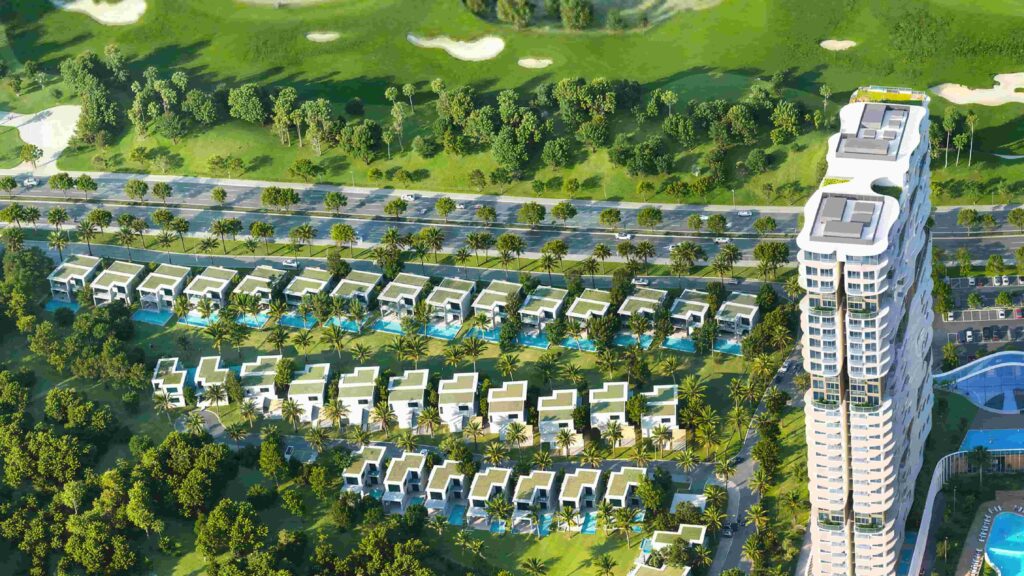 Vị trí villa maia hồ tràm