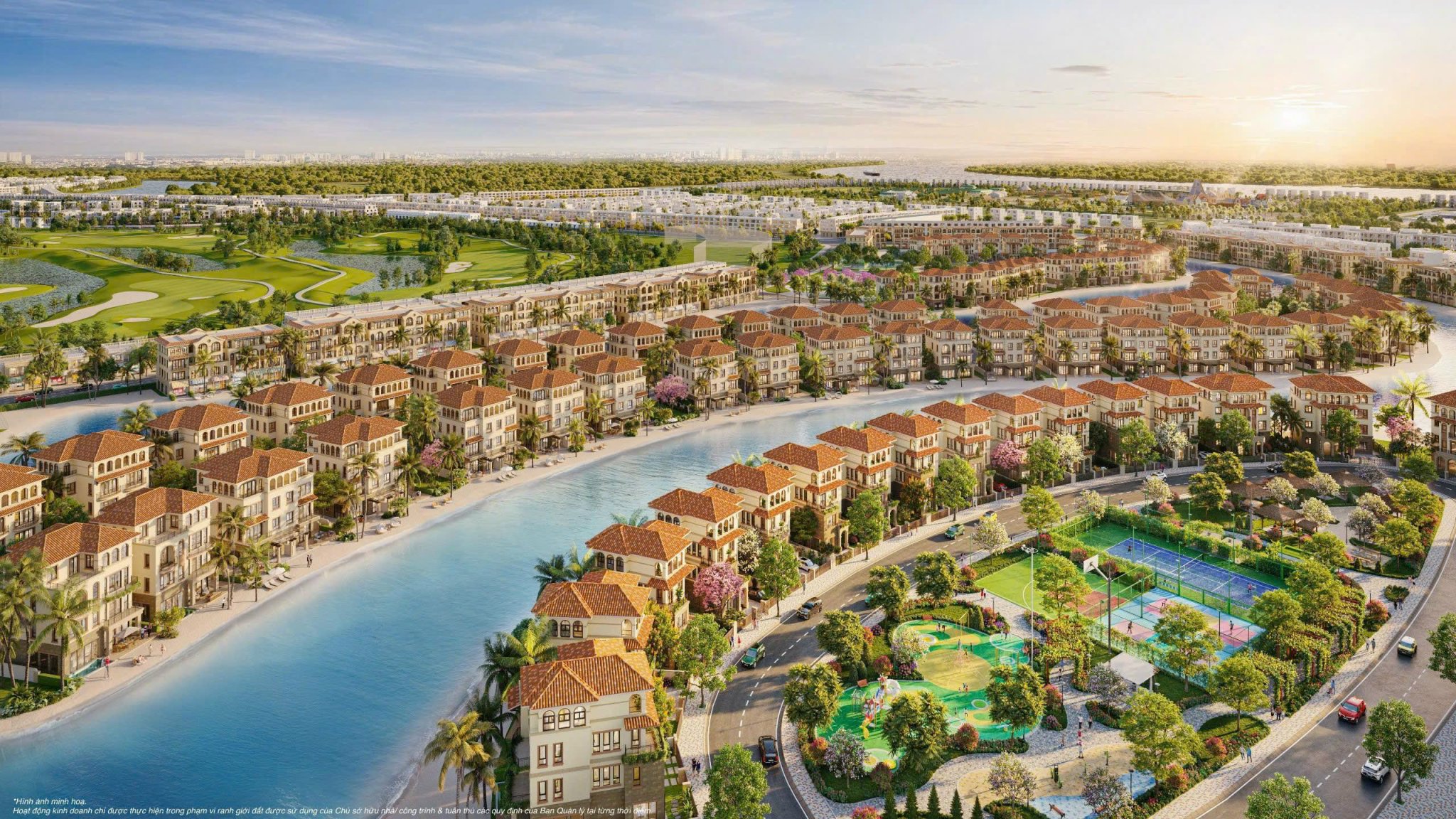 Biệt thự ven biển hồ Paradise Lagoon