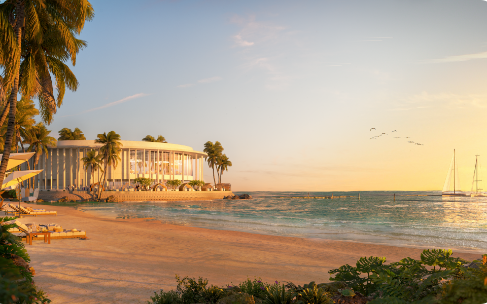 Bãi tắm riêng tư La Tiên Villa
