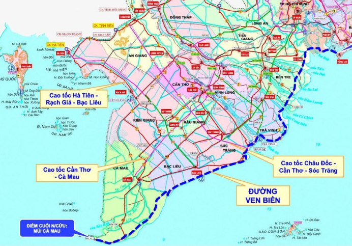 Đường ven biển miền Tây