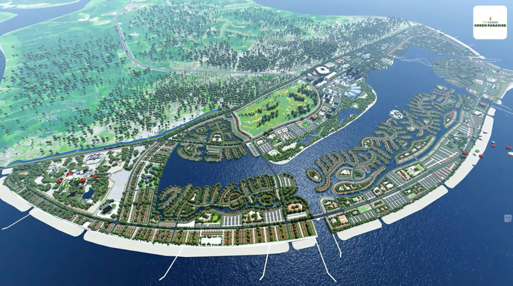 Biển hồ nhân tạo kiệt tác biểu tượng giữa lòng đô thị biển
