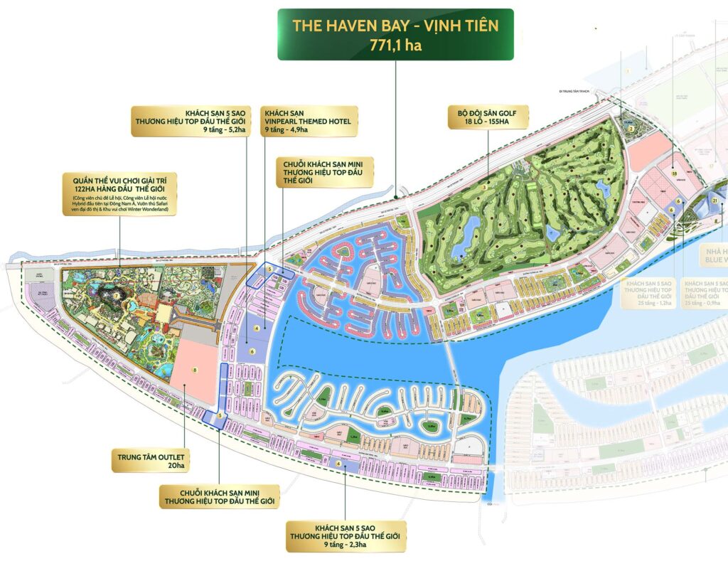 the haven bay vịnh tiên vinhomes green paradise cần giờ