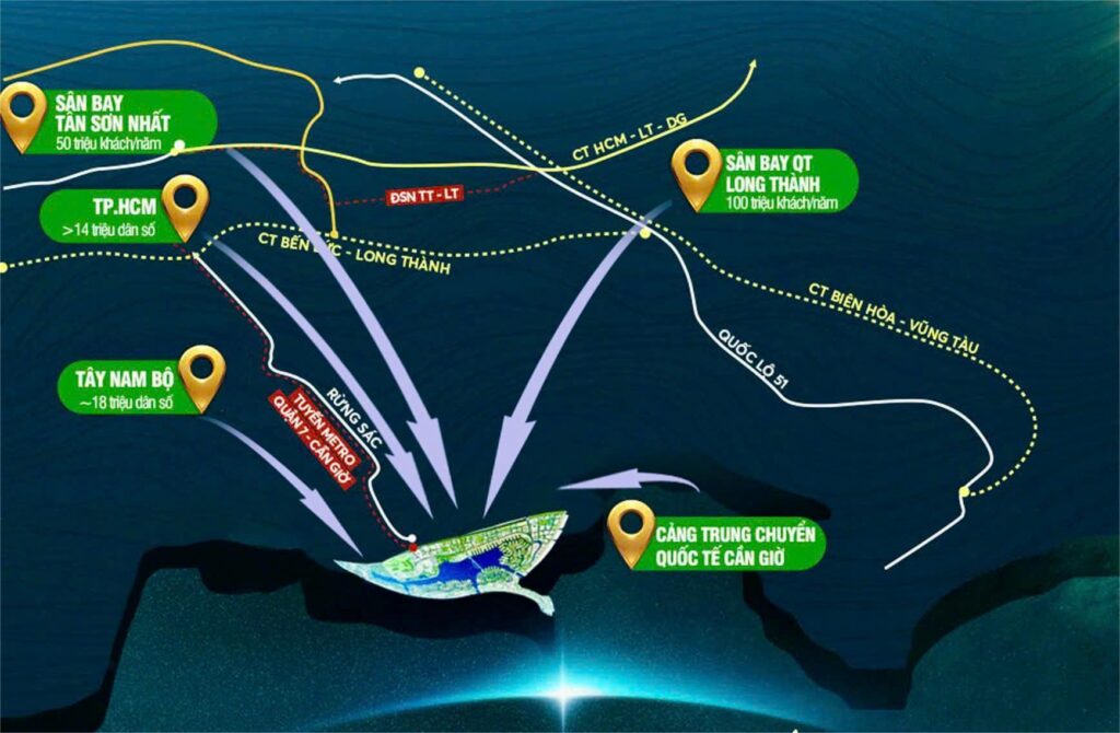 Hạ tầng tỷ đô Vinhomes Cần Giờ