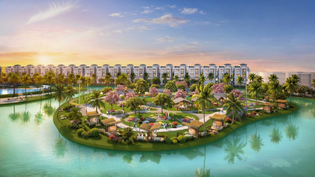 Cảnh quan Vinhomes Green Paradise Cần Giờ