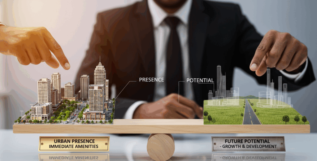 Chiến lược chọn vị trí: Ưu tiên sự hiện hữu hay tiềm năng tương lai?