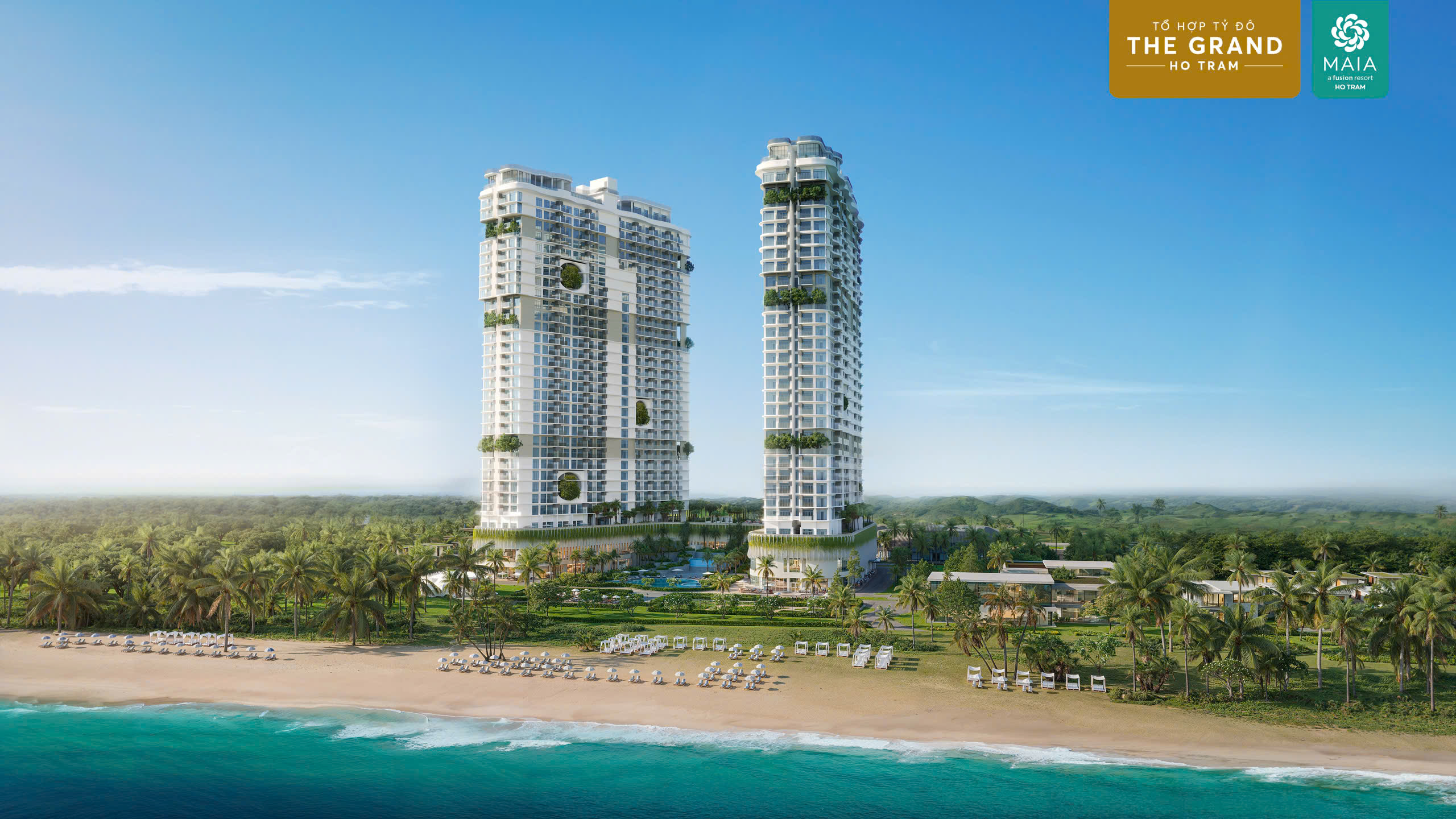 Toàn cảnh dự án Maia Resort Hồ Tràm