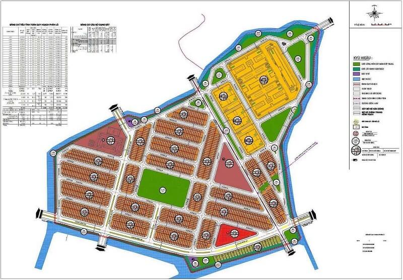 Bản đồ quy hoạch thường gắn với các dự án cụ thể