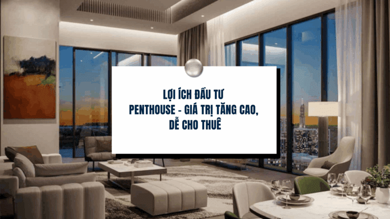 Lợi ích đầu tư Penthouse – giá trị tăng cao, dễ cho thuê