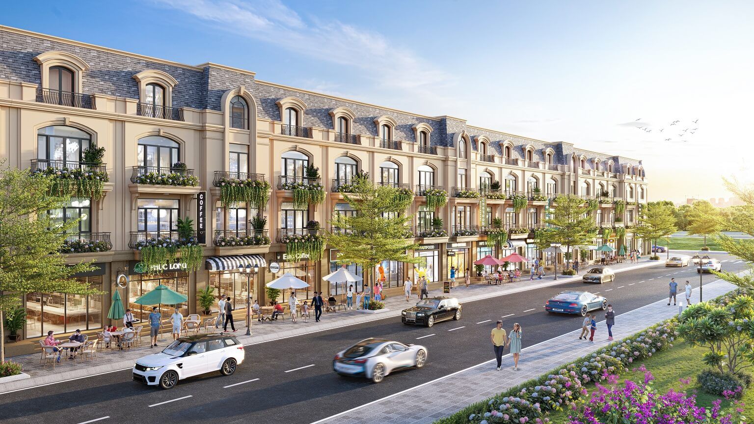 Shophouse mặt đường chính