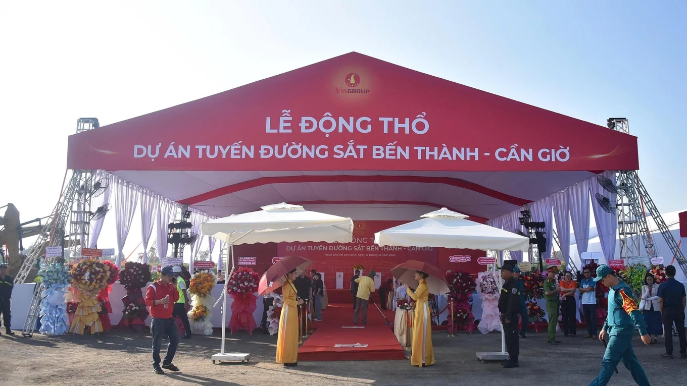 Sáng nay 19/12, Chính thức khởi công tuyến Metro Bến Thành - Cần Giờ