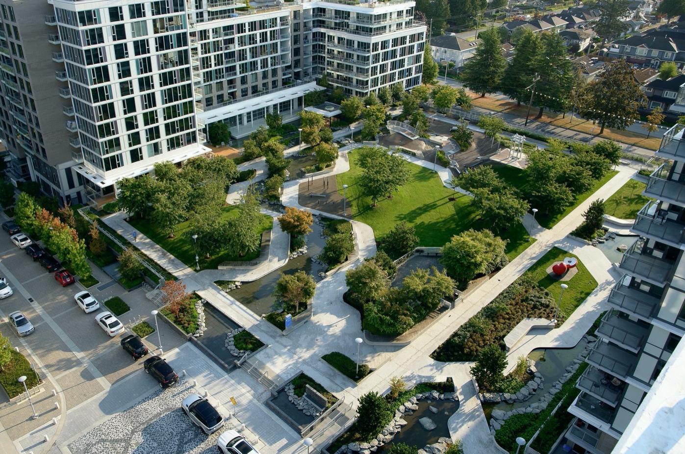 Hoàn thiện cảnh quan xóa bỏ khoảng cách giữa bản vẽ phối cảnh và thực tế.