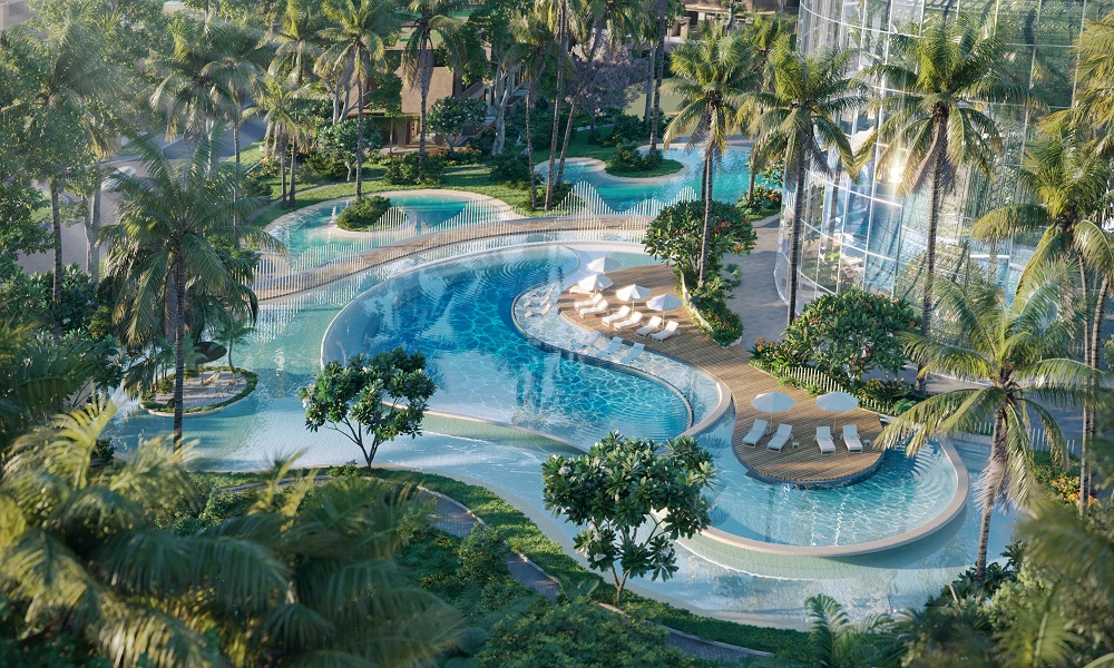 Mảng xanh tại La Tiên Villa