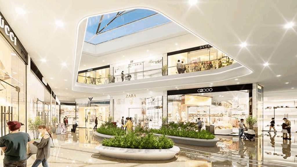 Trung tâm thương mại sầm uất tại La Tiên