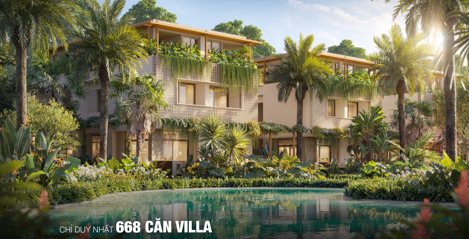 Thiết kế kiến trúc tinh tế hòa mình với thiên nhiên