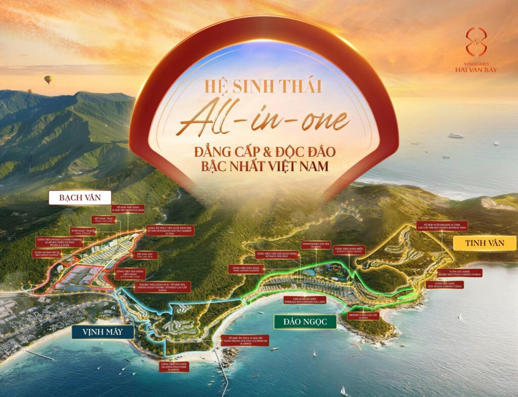 Hệ sinh thái của VinHomes Hải Vân Bay