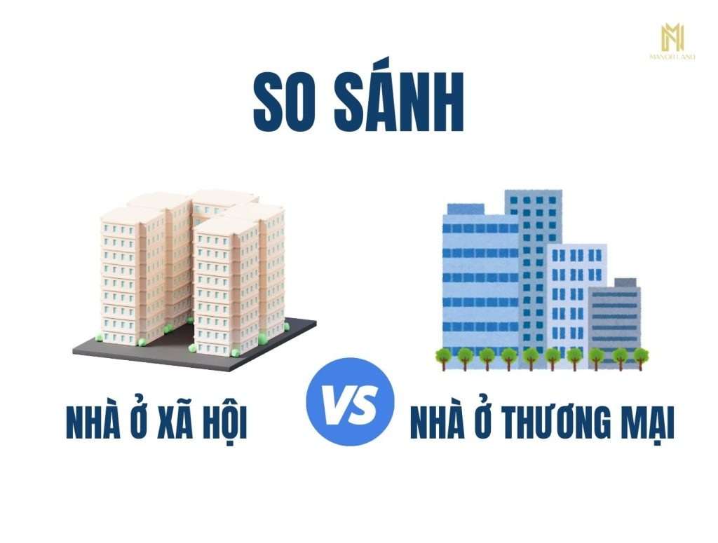 nhà ở xã hội và nhà ở thương mại
