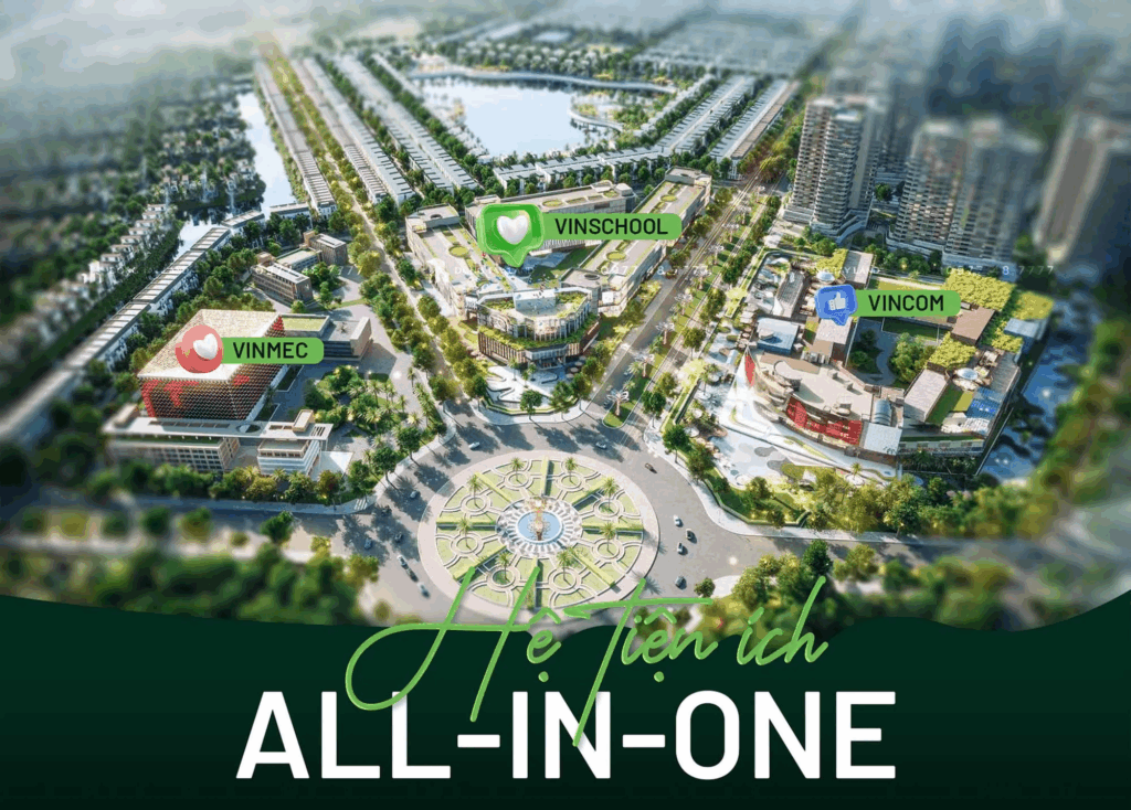 Tiện ích khu Vinhomes Hóc Môn