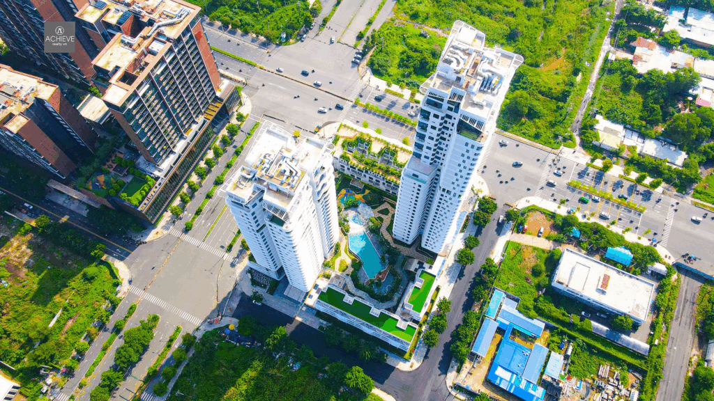 Dự án Thủ Thiêm Zeit River nhìn từ trên cao