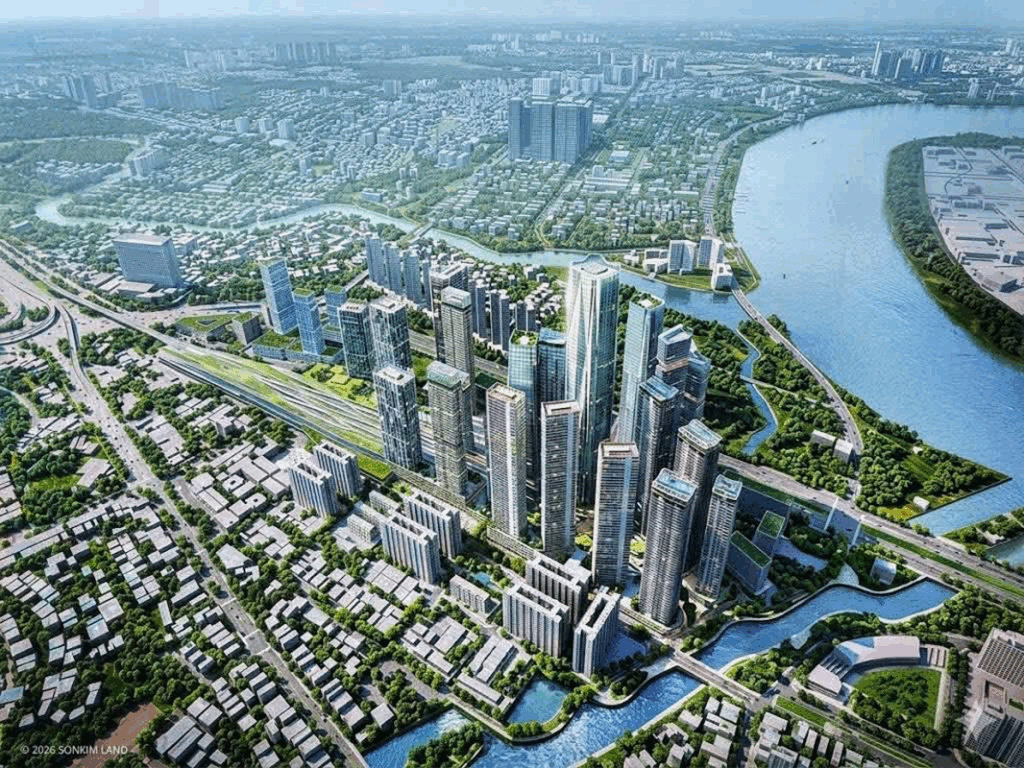Phối cảnh dự kiến The Metropolis