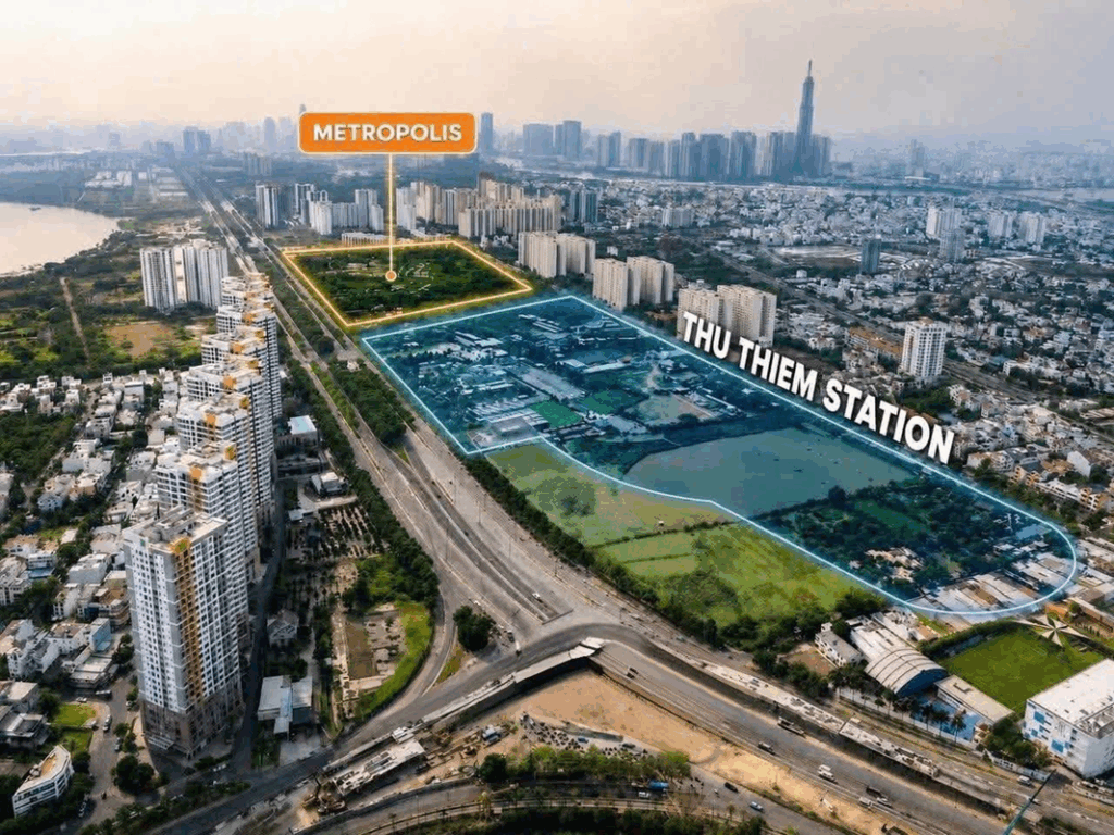 Ảnh minh họa vị trí thực hiện dự án