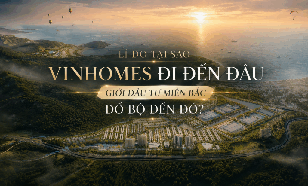 Lí do tại sao ở đâu có Vinhomes là nơi đó giới đầu tư miền Bắc đổ bộ vào