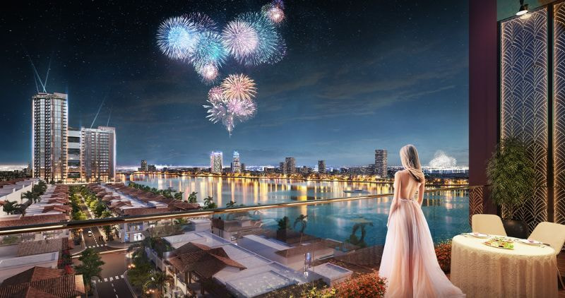 Hình ảnh minh họa căn hộ biển Sun Symphony Residence