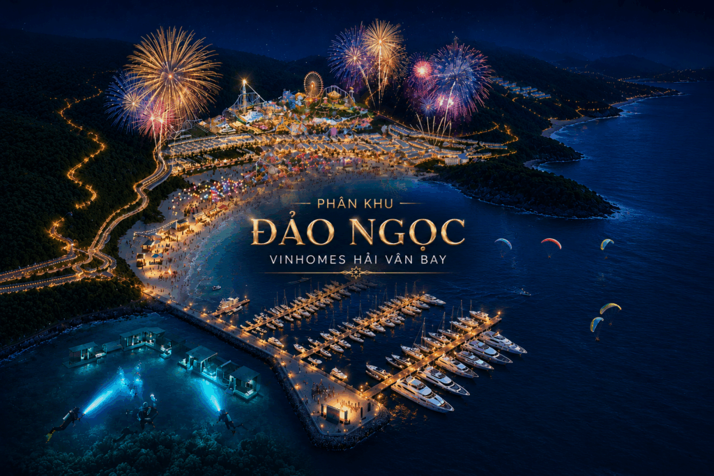 Đảo Ngọc: không gian rộng lớn và nhiều hoạt động
