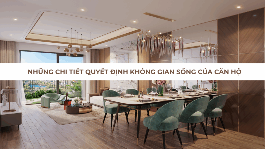Những chi tiết quyết định không gian sống của căn hộ